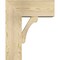 Ekena Millwork Legacy Block Rough Sawn Bracket w/ Offset Brace, Douglas Fir, 8"W x 18"D x 22"H BKT0806X18X22LEC05RDF - alternate 2